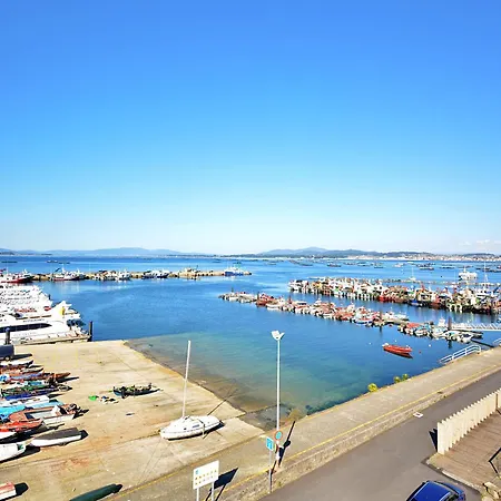 Apartamento Con Terraza Frente Al Mar En O Grove Zewnętrze zdjęcie
