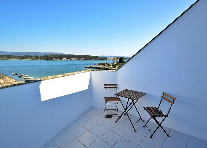 Apartamento Con Terraza Frente Al Mar En O Grove